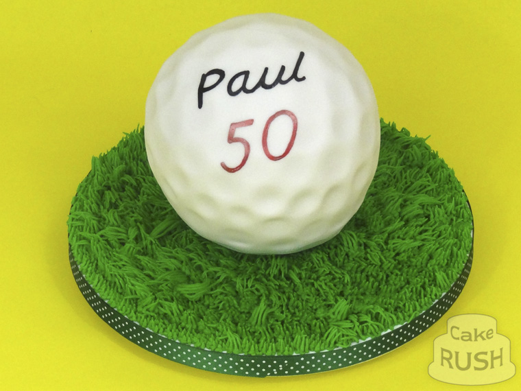 Golf Ball cake